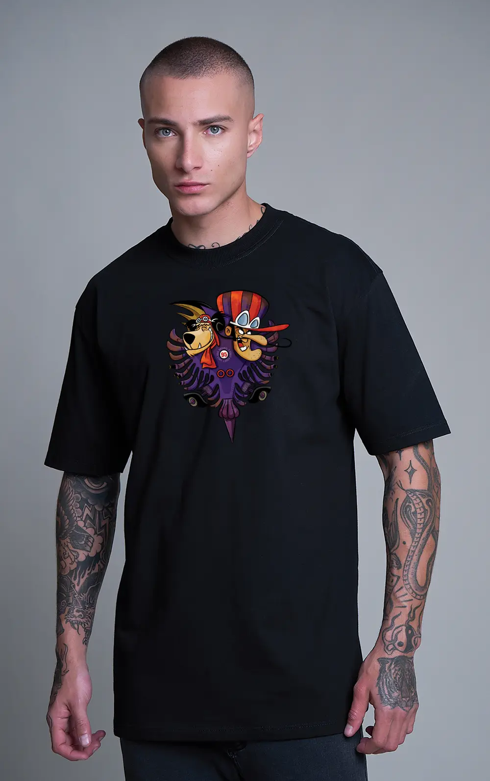 T-SHIRT CAVALERA STREETWEAR AGUIA MALUCA