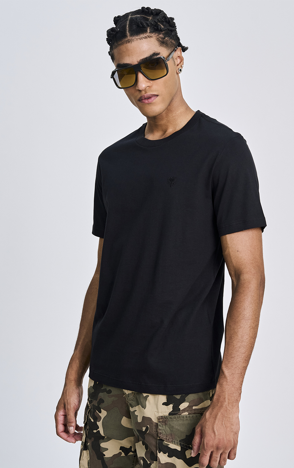 T-SHIRT BASICA INDIE GOLA CARECA