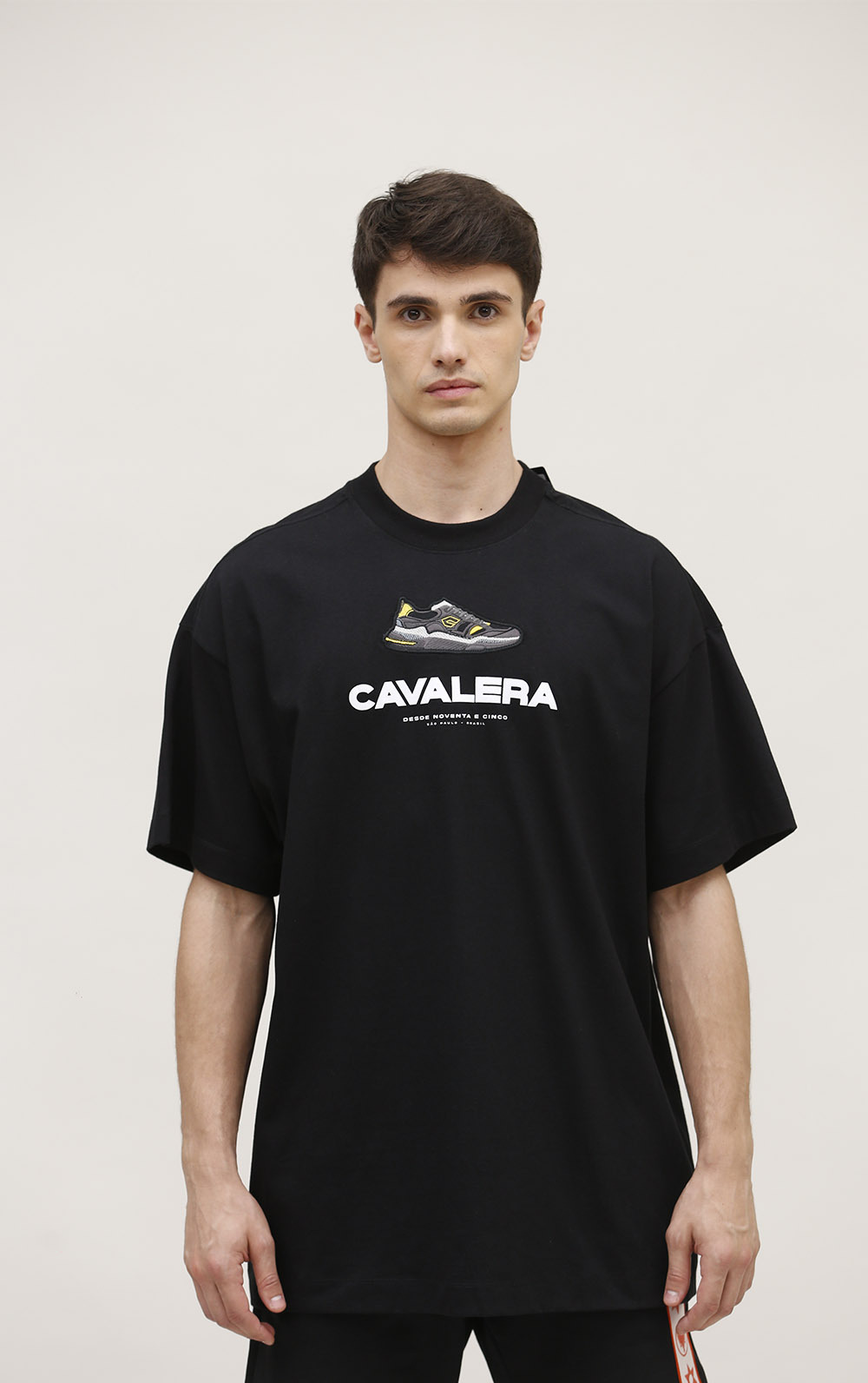 TSHIRT CAVALERA NEW ROOTS CHENILLE SHARK