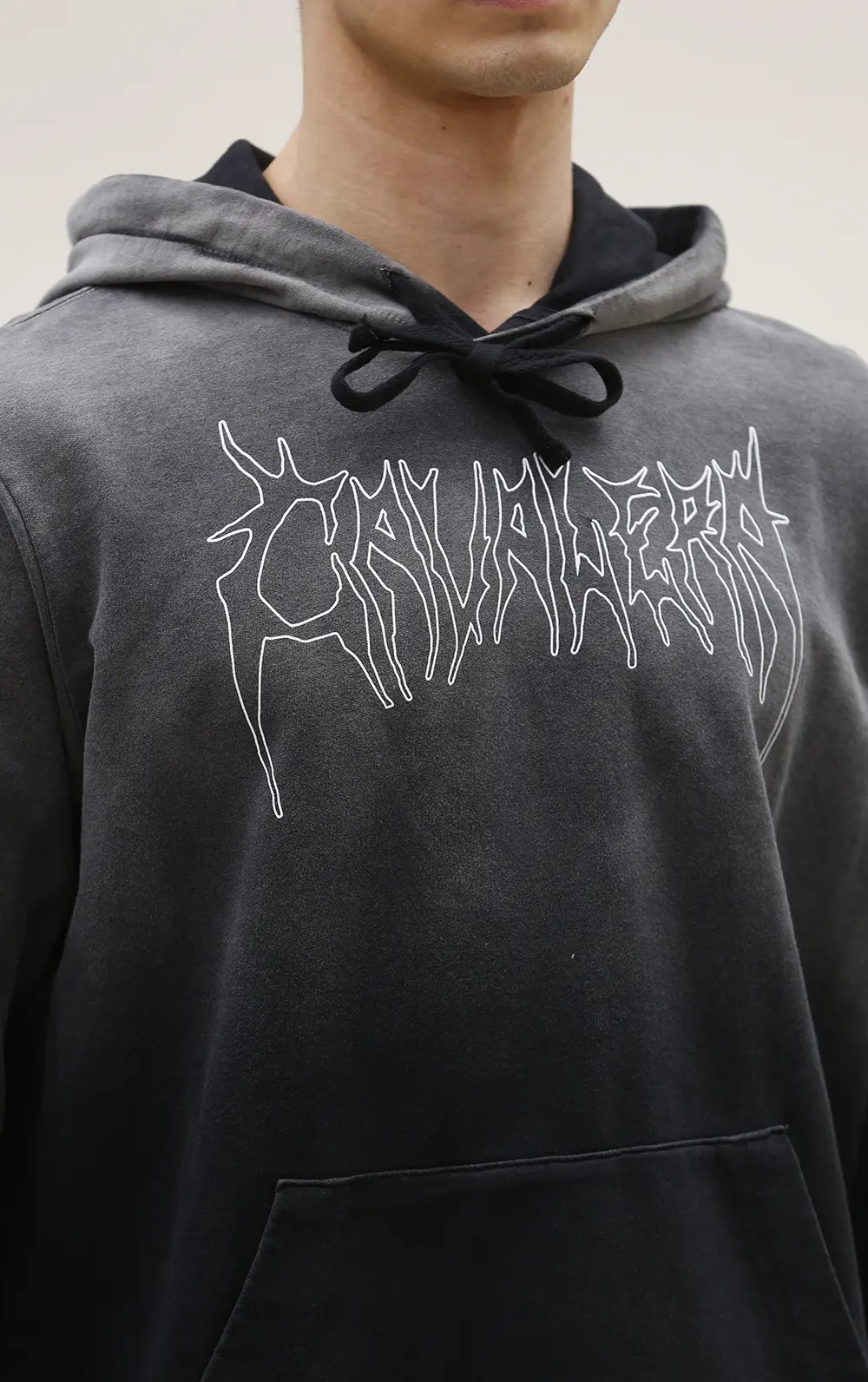 MOLETOM CANGURU CAVALERA WASHED DEGRADÊ