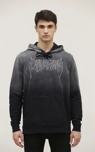 MOLETOM CANGURU CAVALERA WASHED DEGRADÊ