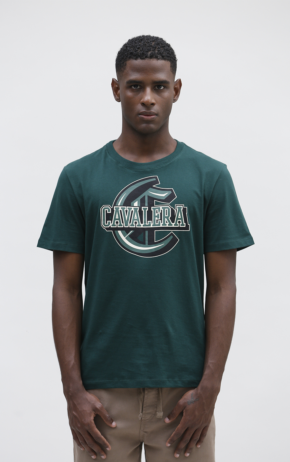 T-SHIRT CAVALERA INDIE GOTHIC LETTER