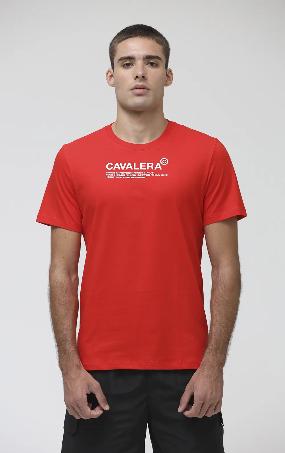 T-SHIRT CAVALERA INDIE BASIC LOGO
