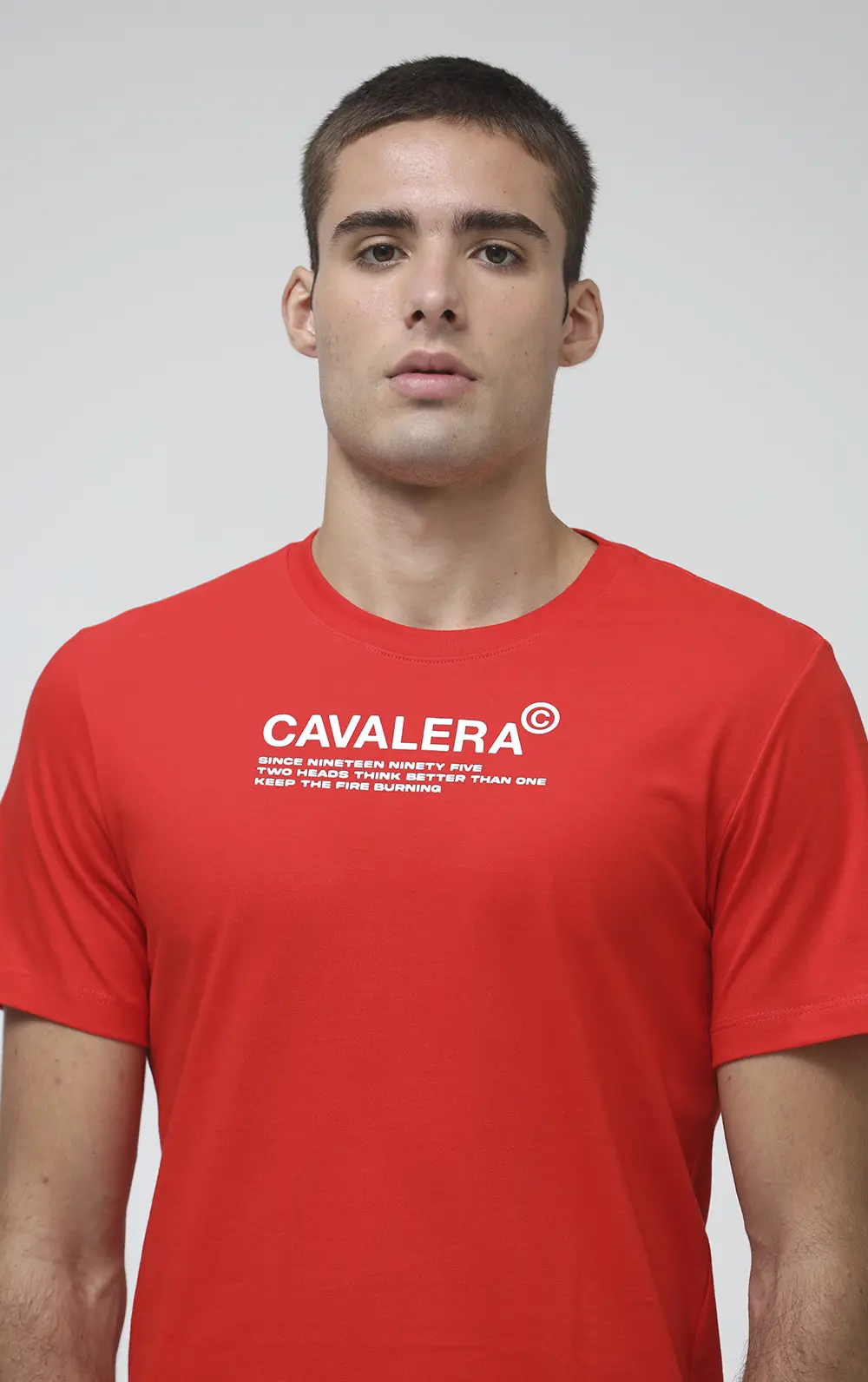 T-SHIRT CAVALERA INDIE BASIC LOGO