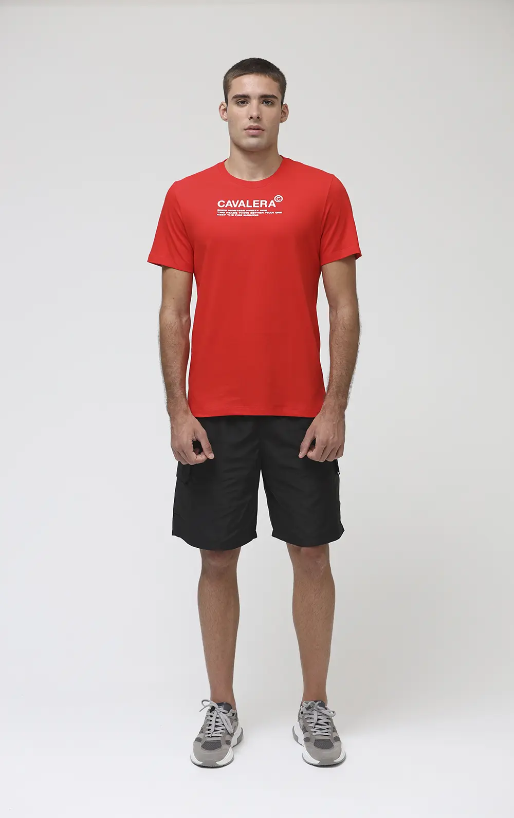 T-SHIRT CAVALERA INDIE BASIC LOGO