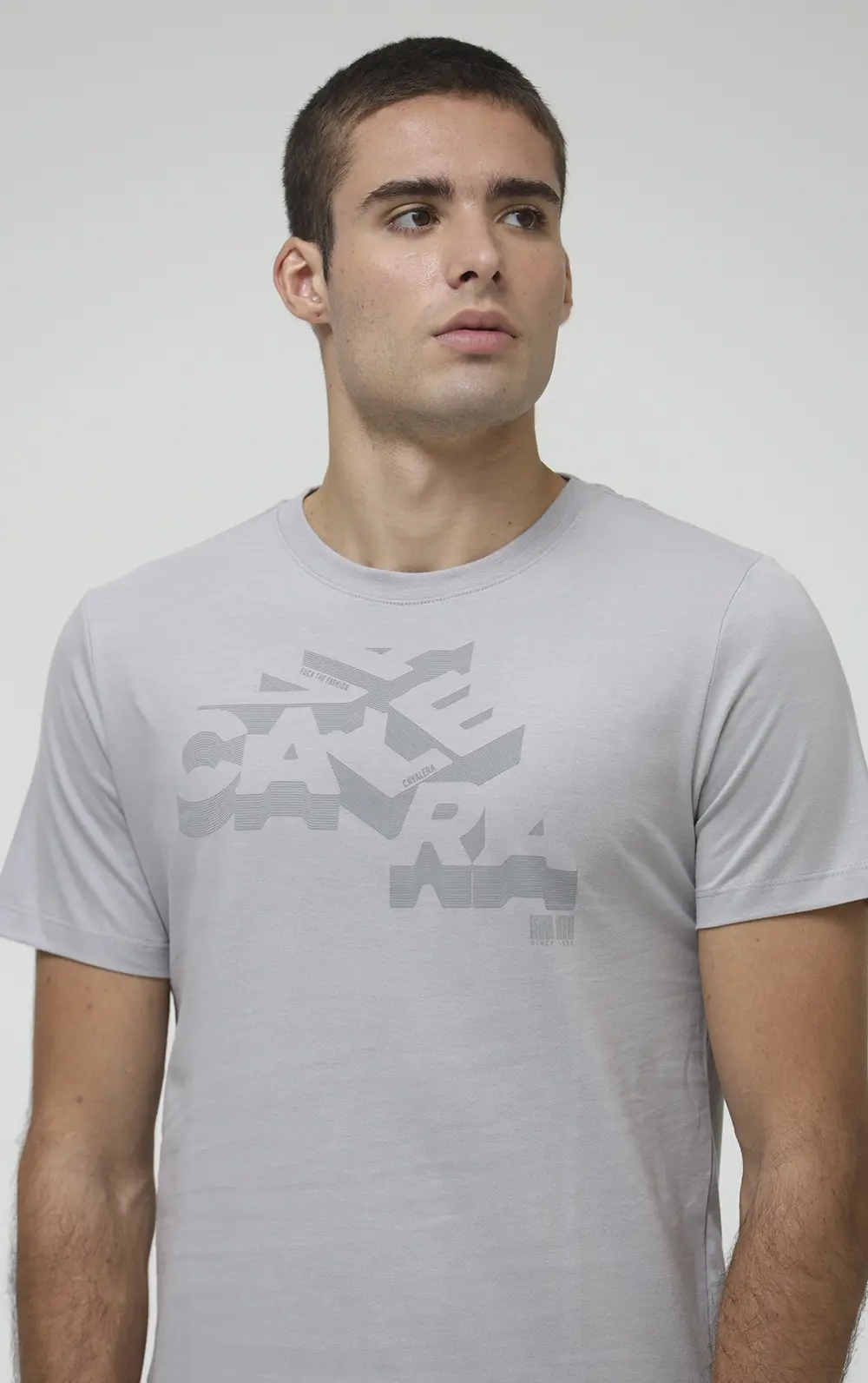 T-SHIRT CAVALERA INDIE LETTERING TRACE