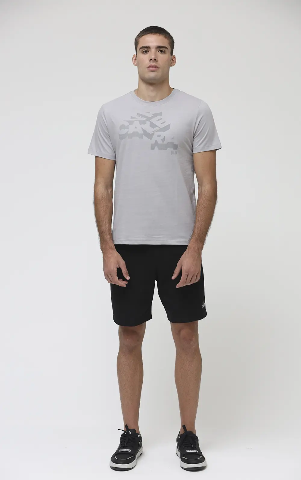 T-SHIRT CAVALERA INDIE LETTERING TRACE