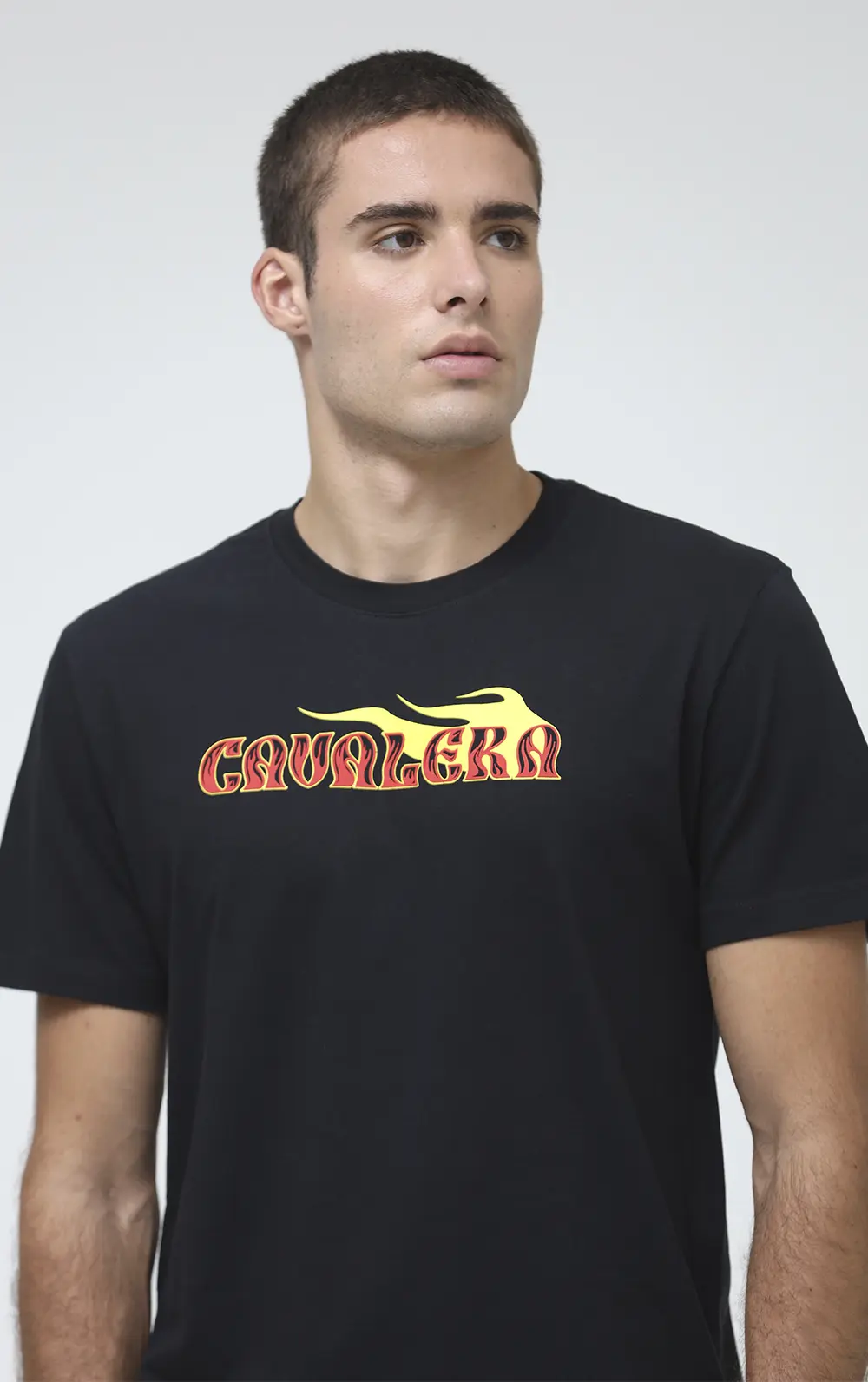 T-SHIRT CAVALERA COMFORT FIRE FLAMES
