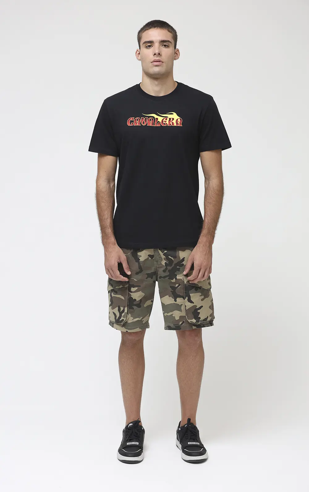 T-SHIRT CAVALERA COMFORT FIRE FLAMES