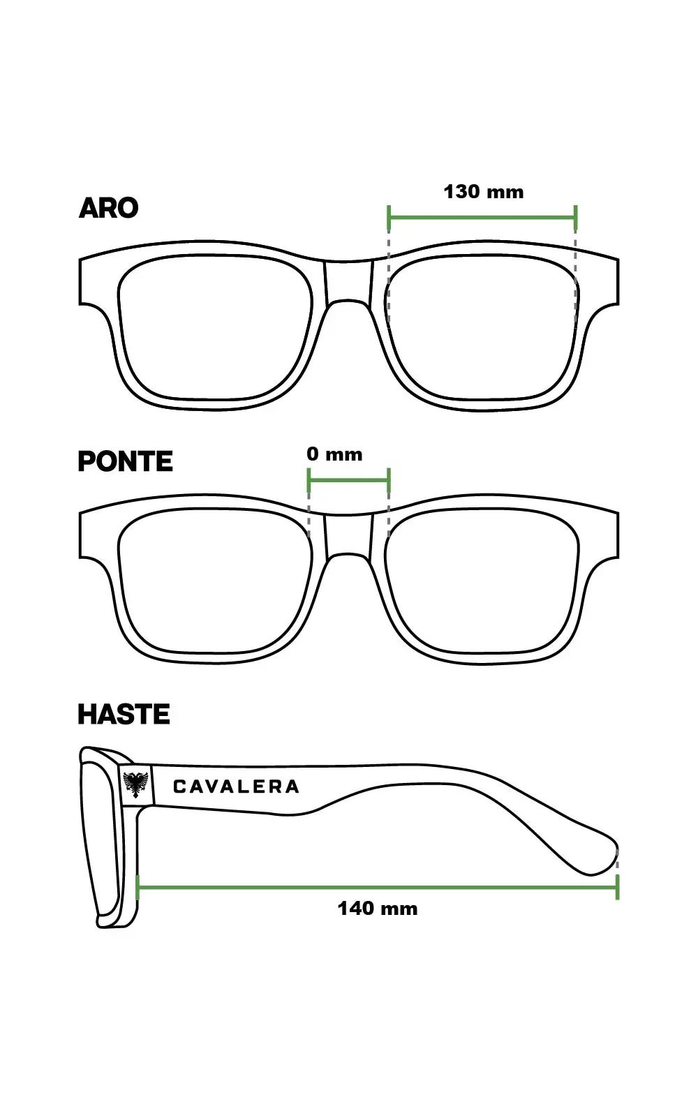 OCULOS CAVALERA DE SOL MODELO 7