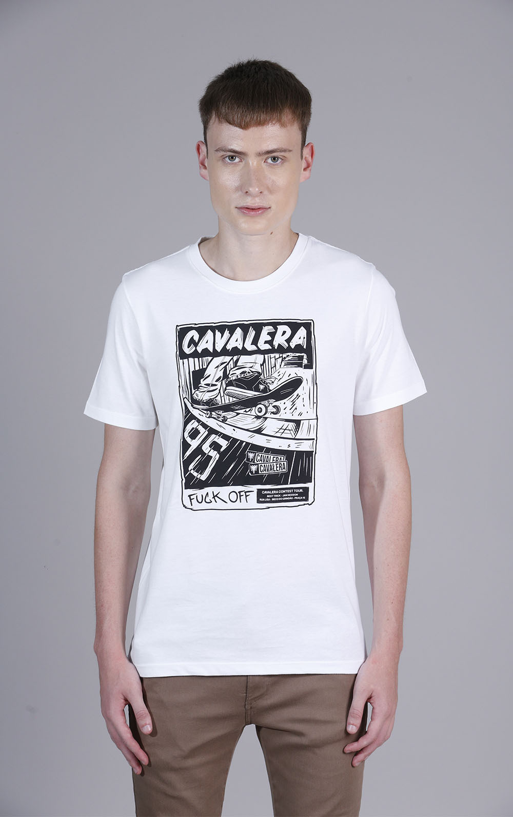 T-SHIRT CAVALERA COMFORT SKATE CONTEST