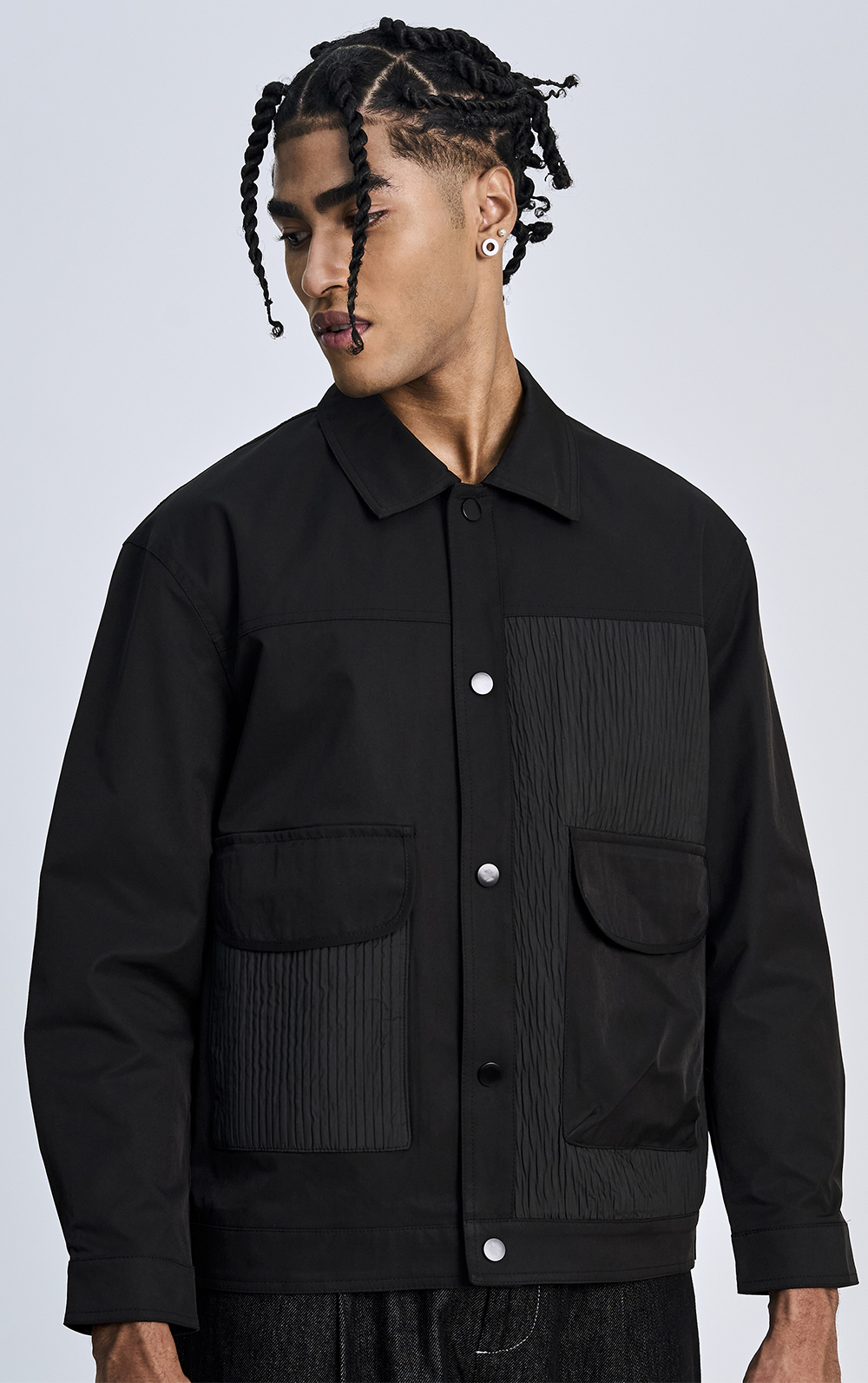 JAQUETA COM TEXTURA E BOLSOS CAVALERA